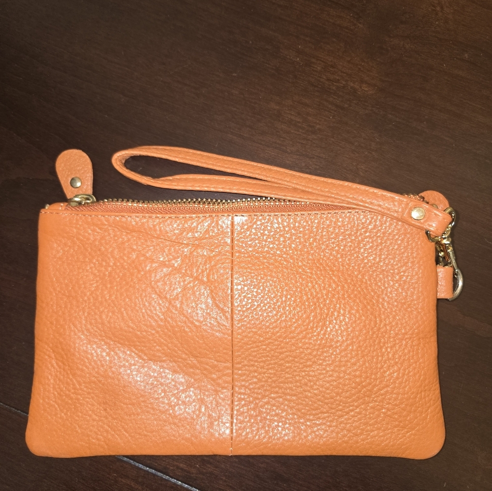 Leather Wristlet